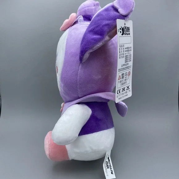 Hello Kitty Good Kuromi Plush 9.5" Cat Sanrio Stuffed Animal Collectable - Picture 2 of 9